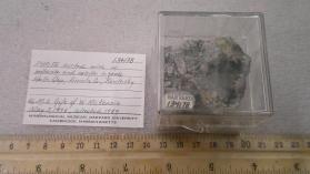 Pyrite with CALCITE and Millerite