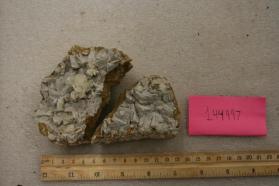 Siderite coated with calcite