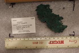 Copper with Malachite