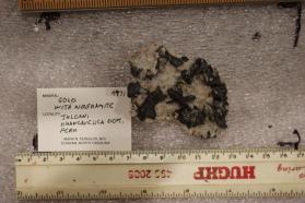 Gold with Wolframite