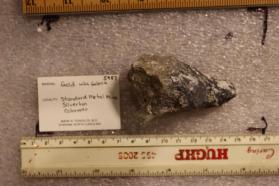 Gold with Galena