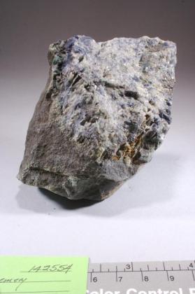 CORUNDUM with Magnetite and RUTILE