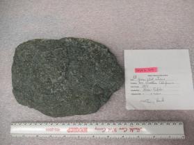 green-ish meta-basalt