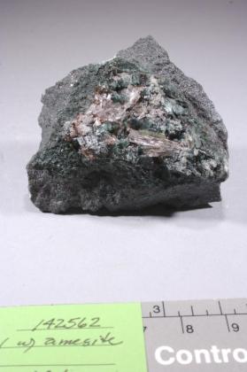 Diaspore with Amesite and Clinochlore