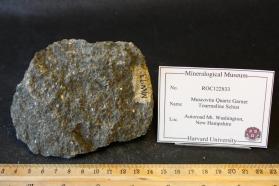 Muscovite-Quartz-Garnet-Tourmaline Schist
