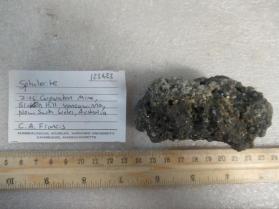 SPHALERITE with Apophyllite
