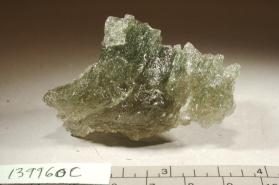 rock crystal with Actinolite