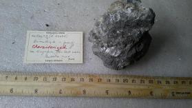 Bismuthinite with Quartz