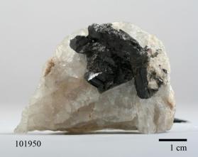 CASSITERITE with Quartz