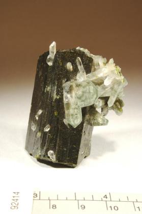 rock crystal with EPIDOTE