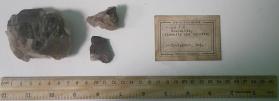 Scapolite, ilmenite, and calcite