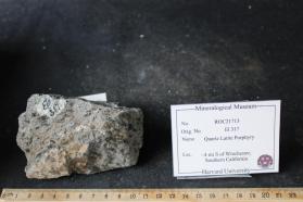 Quartz latite porphyry