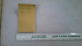 Columbite-(Fe) with pink coating and yellow coating