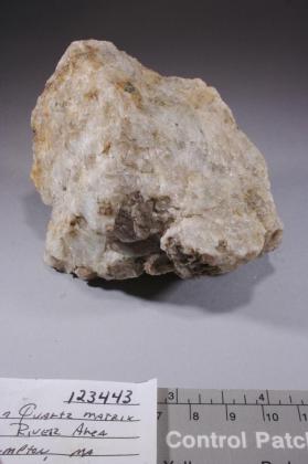 CALCITE with Quartz