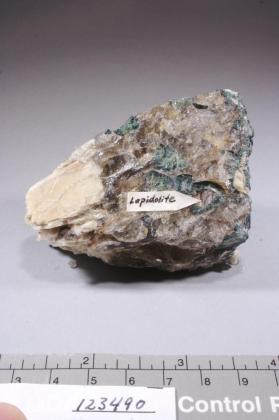 Lepidolite with Albite and ELBAITE