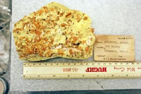 Anglesite, Gypsum, and Sulfur