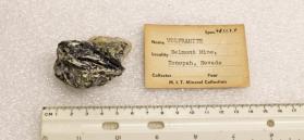 Wolframite crystals with Quartz and Pyrite crystals