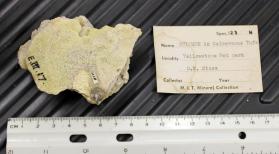 Micro Sulfur crystals on Calcareous Tufa