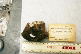 Leucite var. Pseudoleucite crystal in Syenite