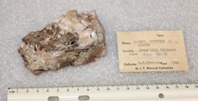 Titanite with Diopside in Albite