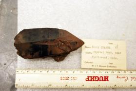 Quartz var. Smoky Quartz crystal