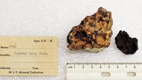 Gold in Goethite and Calcite