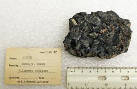 Silver wires on Galena crystals and ?
