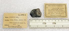 Awaruite in Magnetite sandstone.