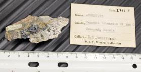 Acanthite crystals on matrix