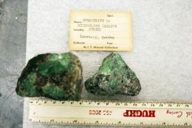 Microcline var. Amazonite with Sphalerite