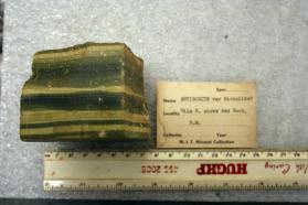 Antigorite var. Richolite, cut sample