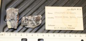 Sphalerite in Quartz