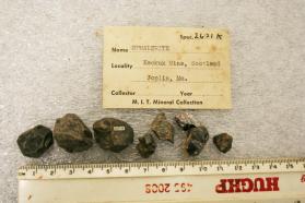 Sphalerite crystals