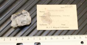 Rammelsbergite crystals on Quartz crystals