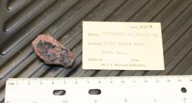 Polybasite with Silver, cut and polished