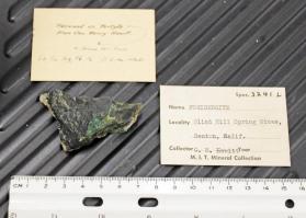 Freibergite with Malachite and Quartz