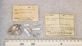 Kyanite crystals in Quartz and individual crystals