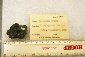 Sapphirine in Schist