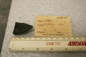 Jacobsite, cut and polished