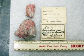 Elbaite var. Rubellite in Lepidolite