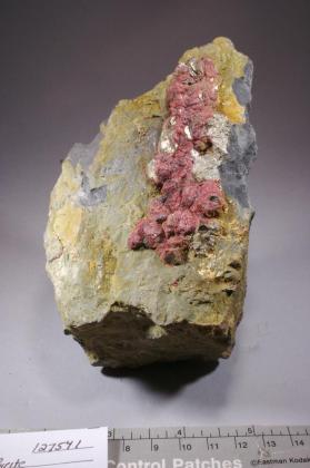 Cinnabar with Pyrite